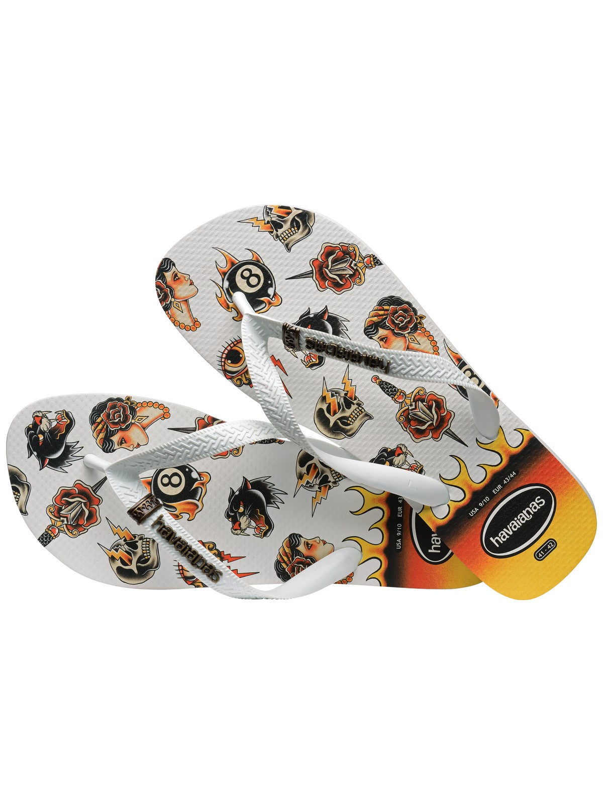 HAVAIANAS Infradito Uomo Hav. Top Tribo 4144505.0198 Bianco gioboutiqueweb