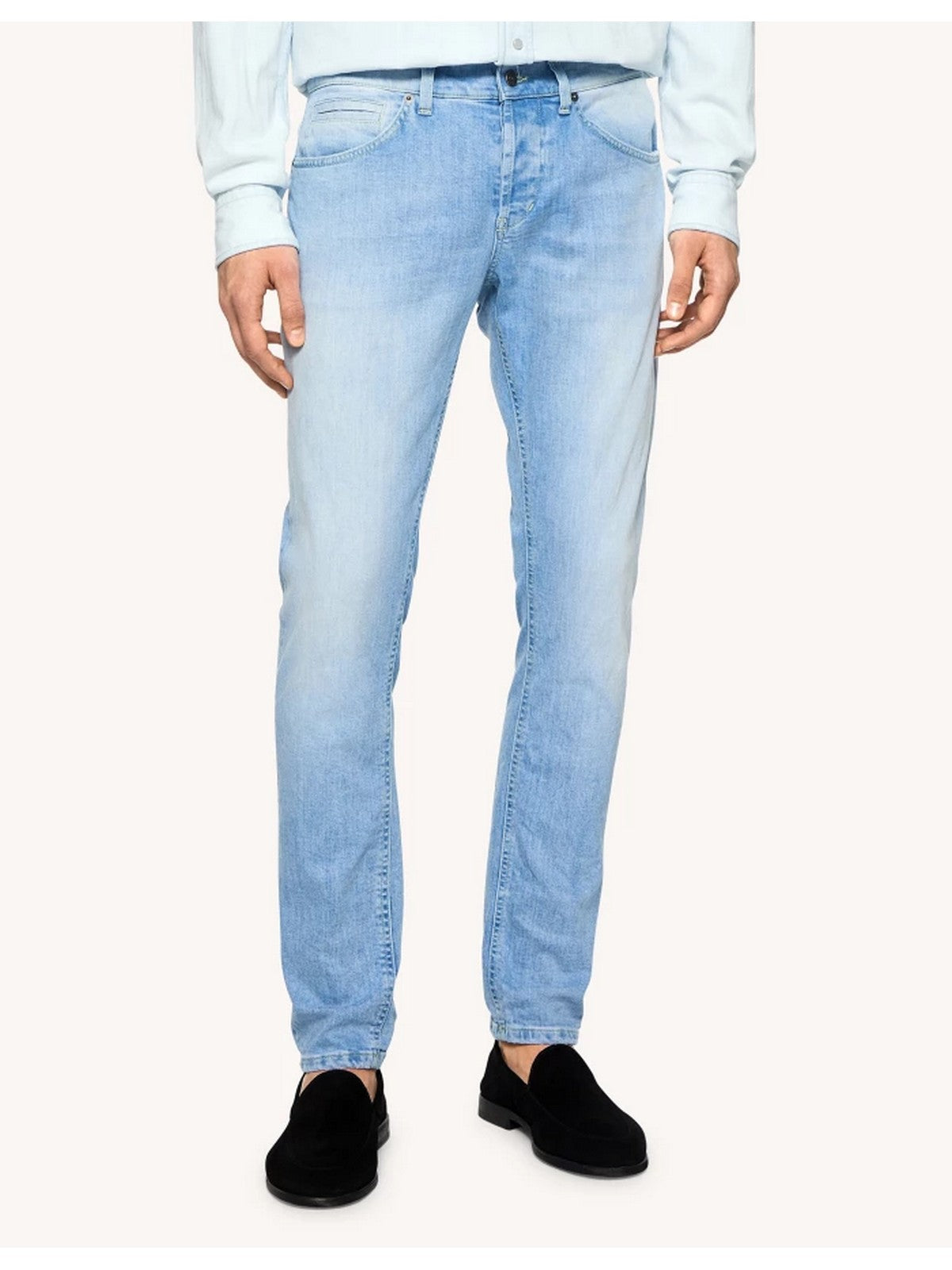 DONDUP Jeans Uomo George UP232 DSE317U GW6 800 Blu gioboutiqueweb