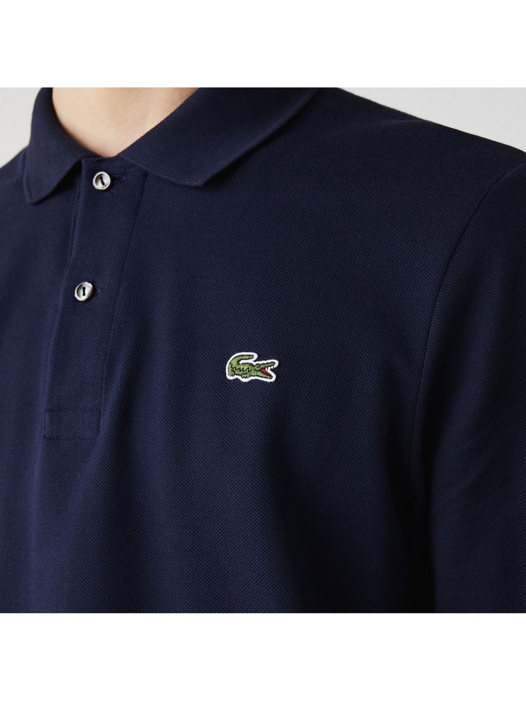 LACOSTE Polo Uomo L1312 166 Blu gioboutiqueweb