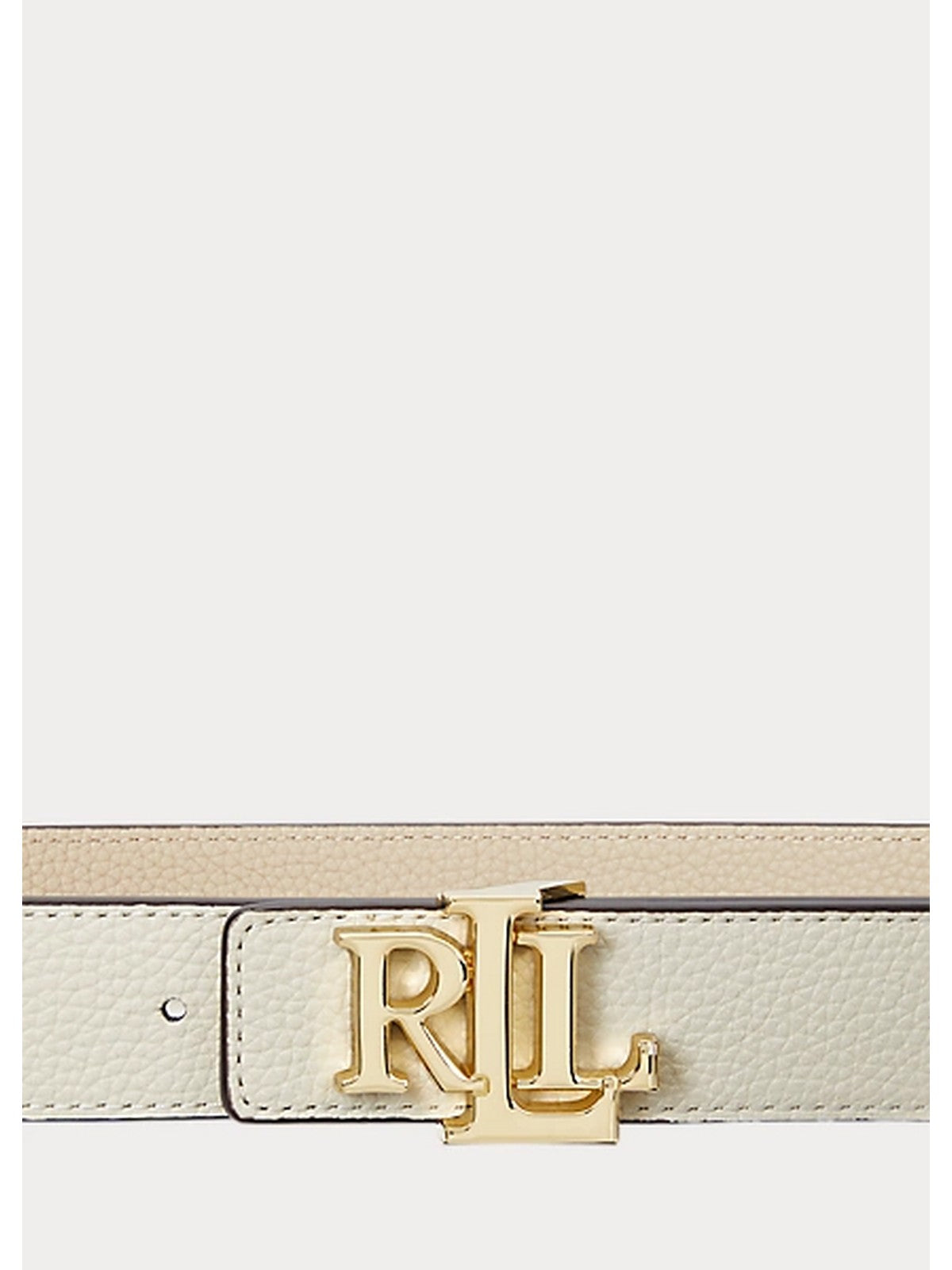 LAUREN RALPH LAUREN Cintura Donna 412912039 005 Avorio gioboutiqueweb