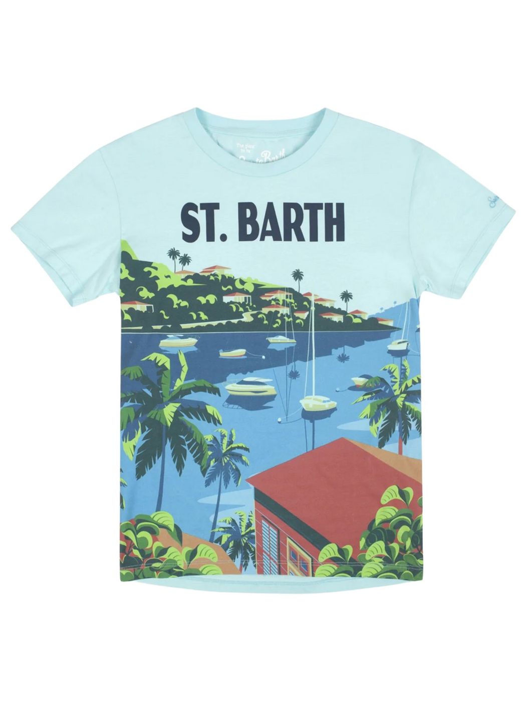 MC2 SAINT BARTH T-Shirt e Polo Donna EMILIE 00715B Blu