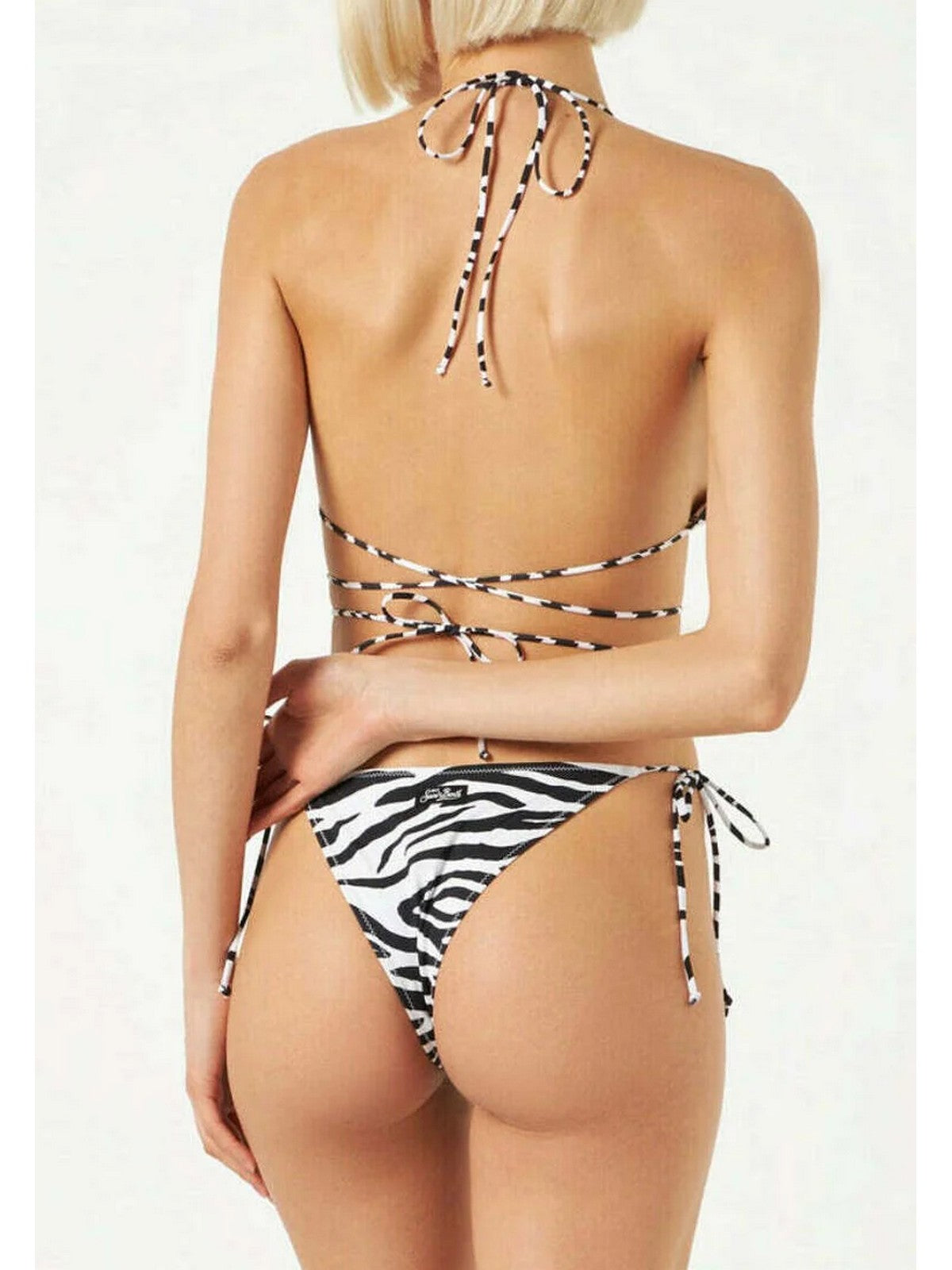 MC2 SAINT BARTH Costume da bagno Donna VERONIKA 07268D Bianco gioboutiqueweb