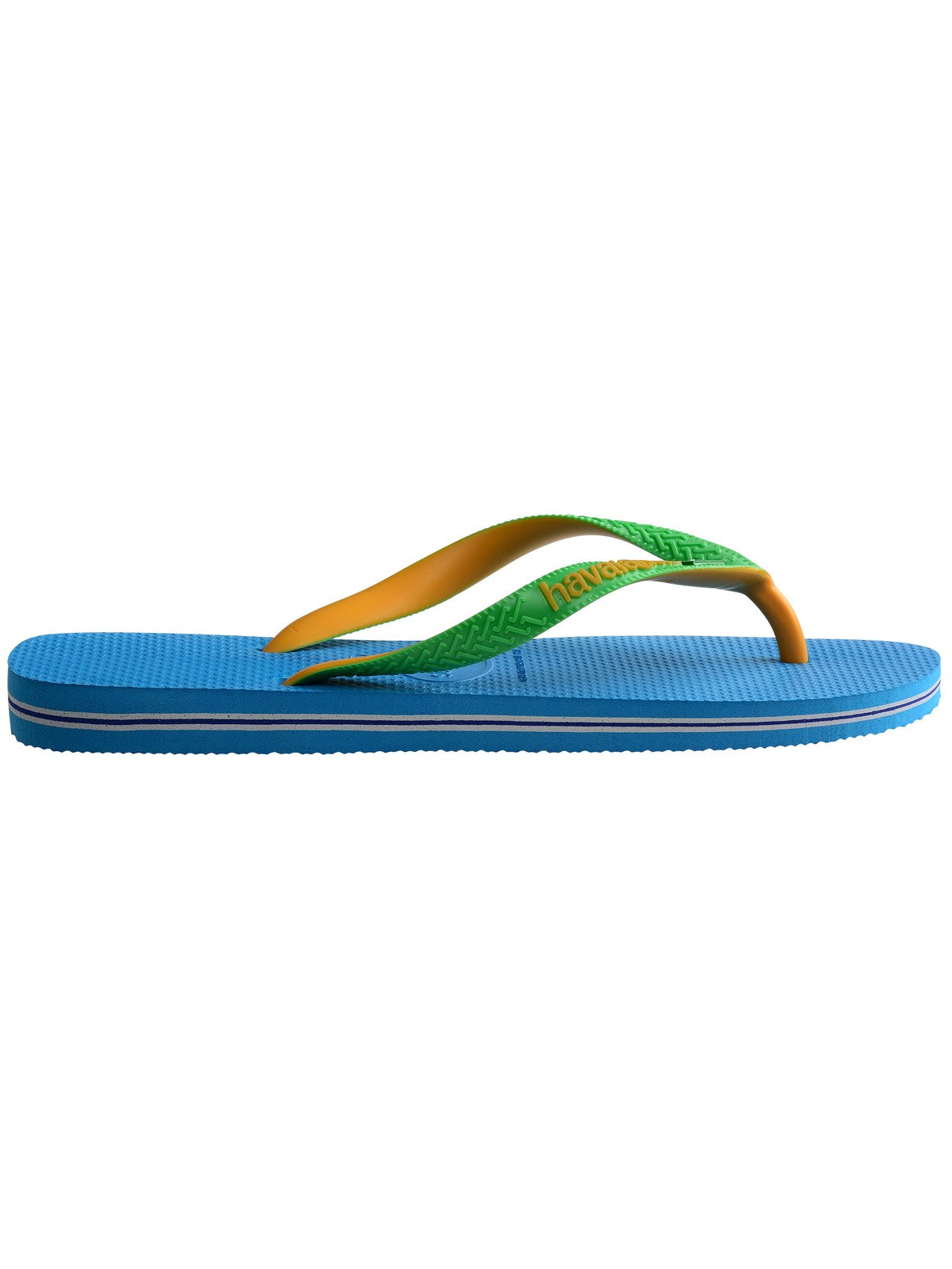 HAVAIANAS Infradito Unisex adulto Hav. Brasil mix 4123206.1989 Turchese gioboutiqueweb