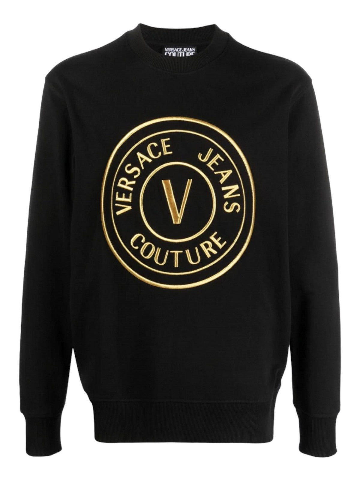 Versace Jeans Couture Herren Sweatshirt 75Gait05 CF06T G89 Schwarz