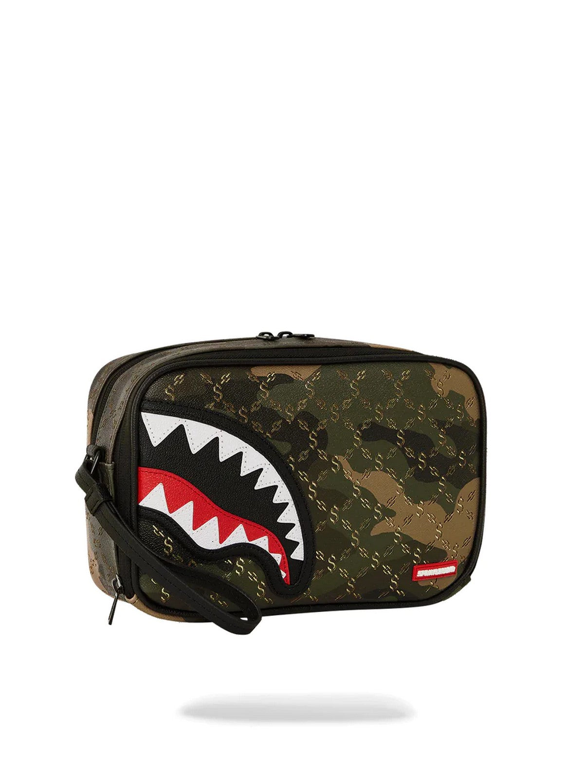 SPRAYGROUND Pochette Uomo $ Pattern over camo 910B5554NSZ Verde gioboutiqueweb