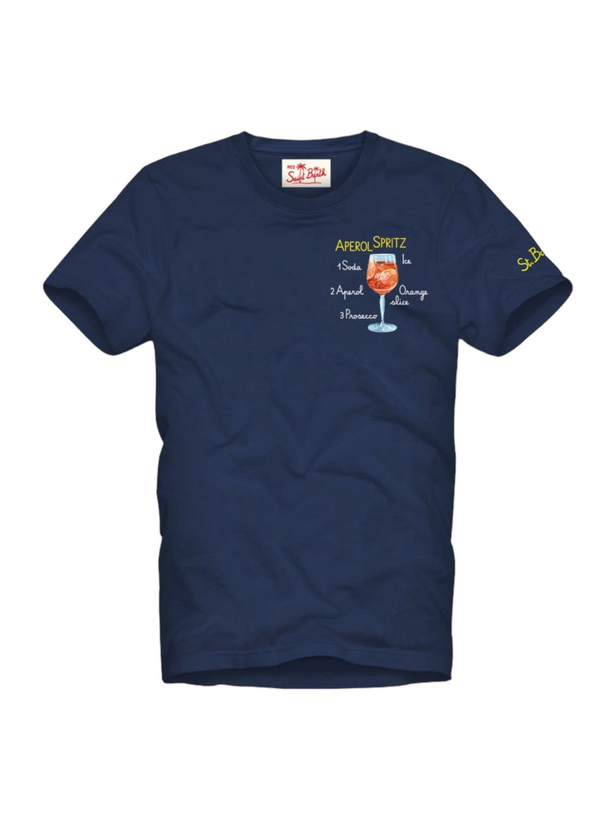 Mc2 Saint Barth T-shirt and Polo Men Tshirt Man 06303D Blue