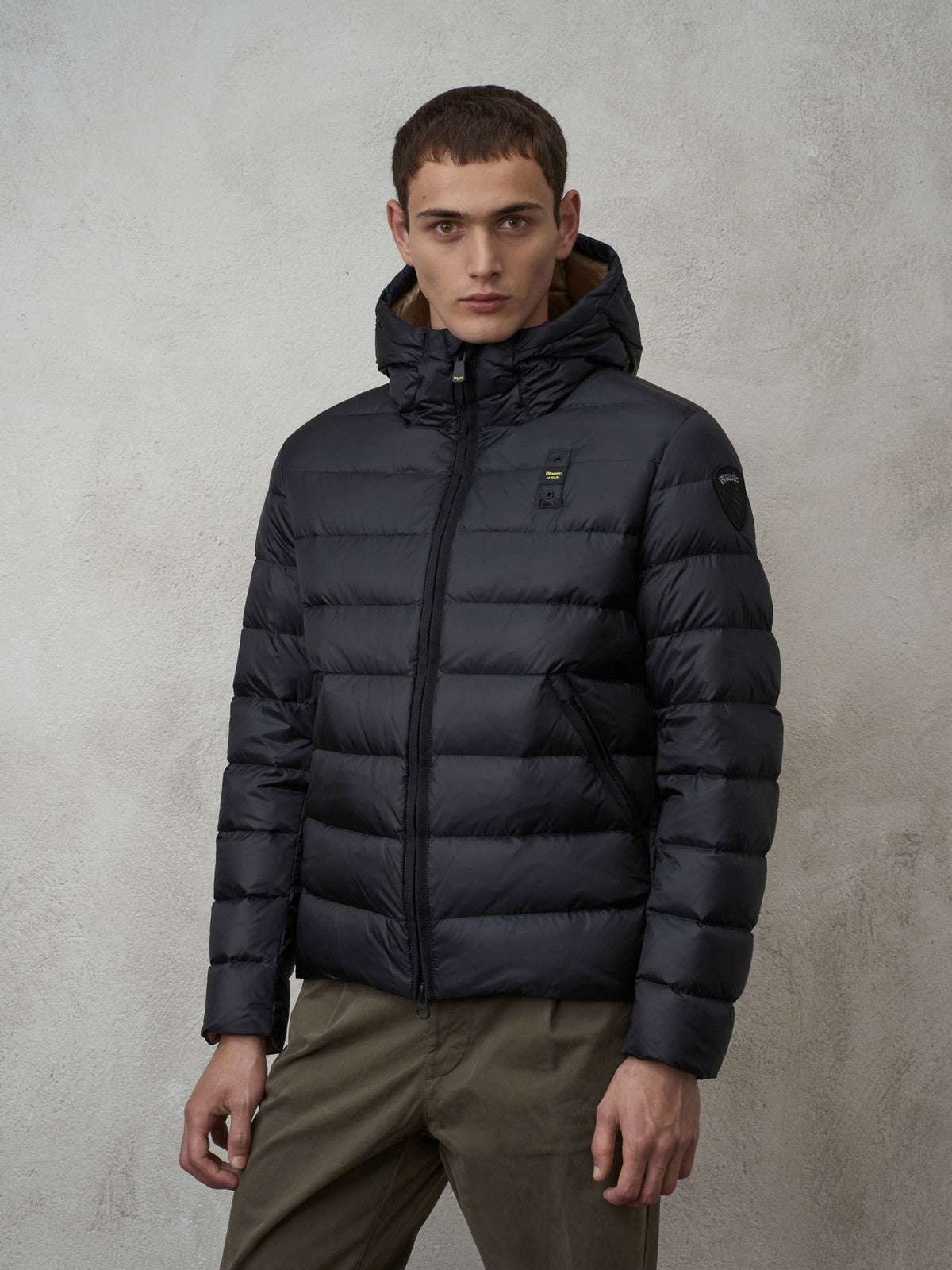 Blauer Men's Down Jacket 23wBluc03075 006047 999TT Black