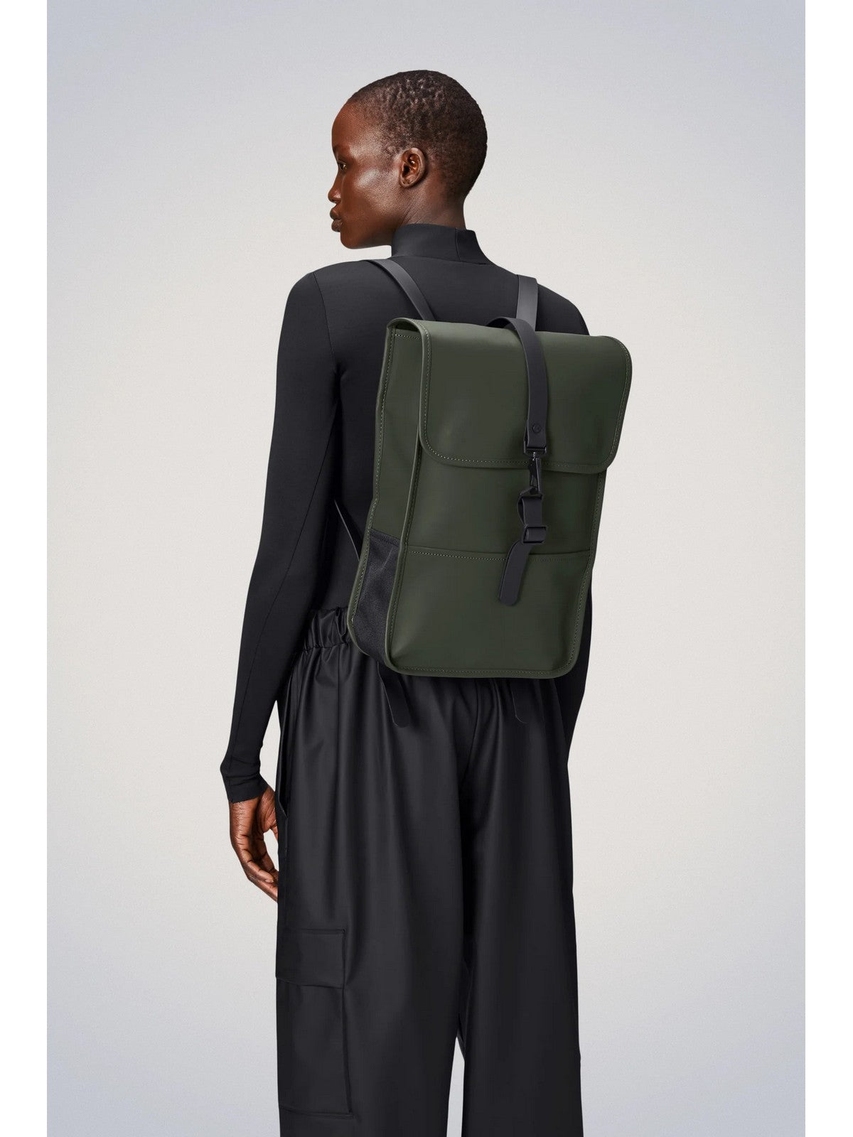 RAINS Zaino Unisex adulto Backpack Mini W3 13020 03 Green Verde