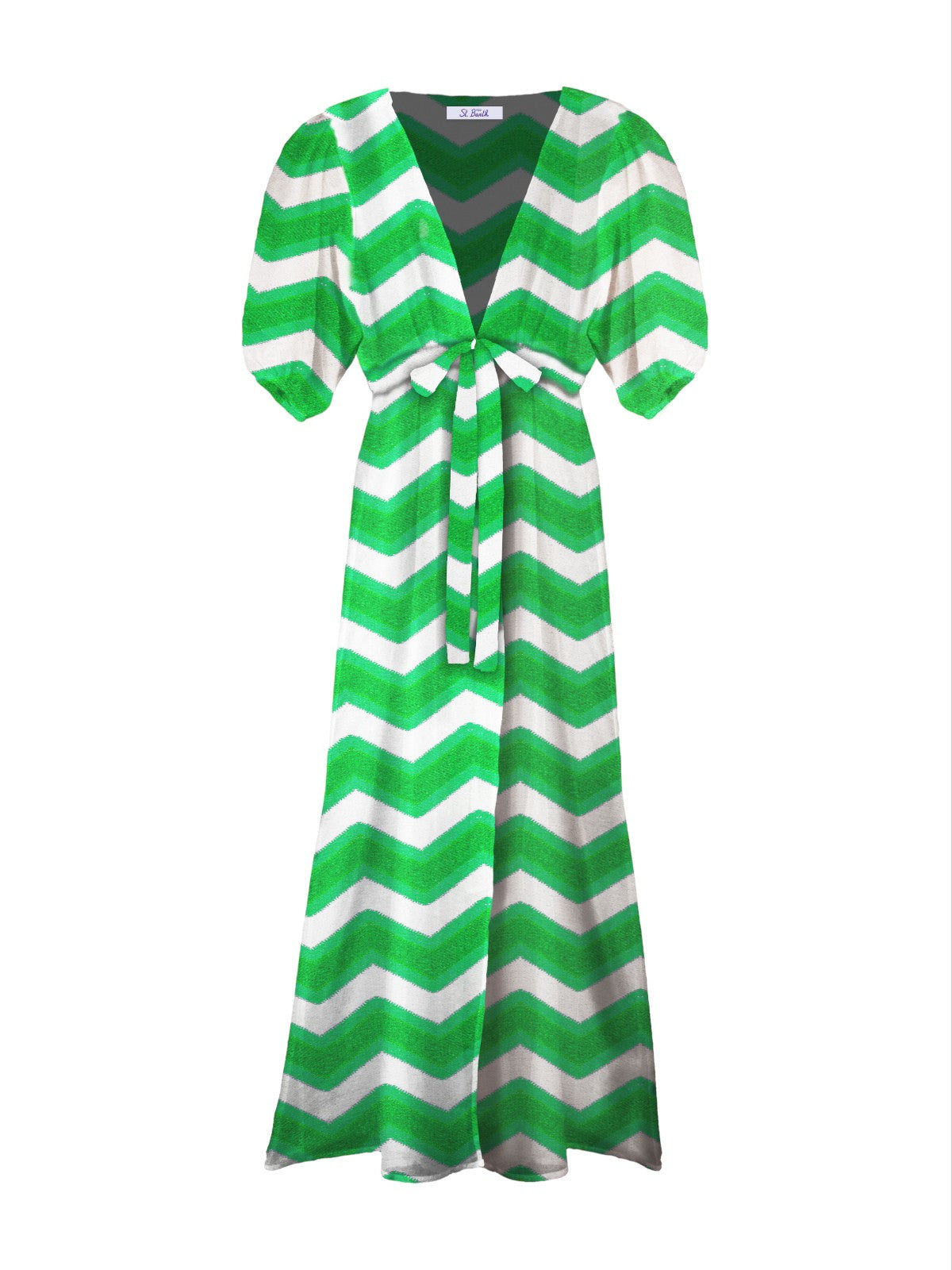 MC2 SAINT BARTH Abito Donna BLISS 05889D Verde gioboutiqueweb