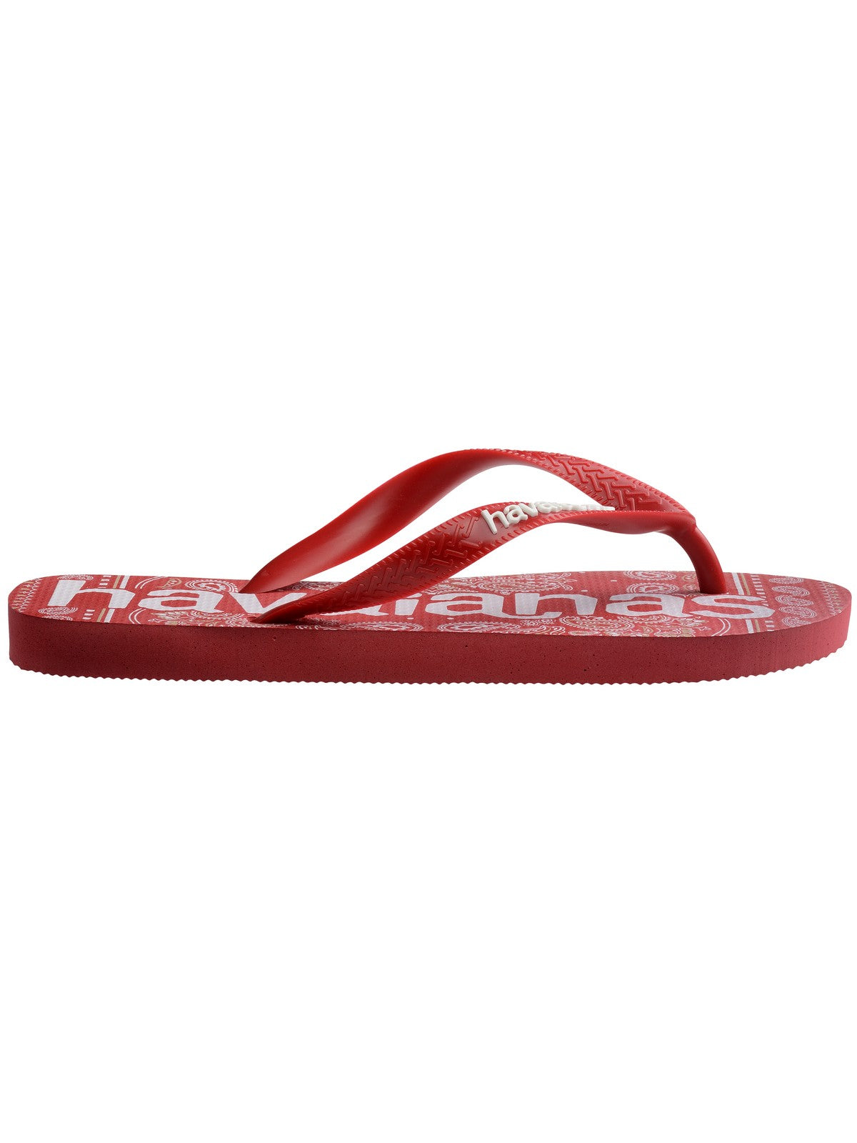 HAVAIANAS Infradito Unisex adulto Hav. Top logomania fashion 4148449.1440 Rosso gioboutiqueweb