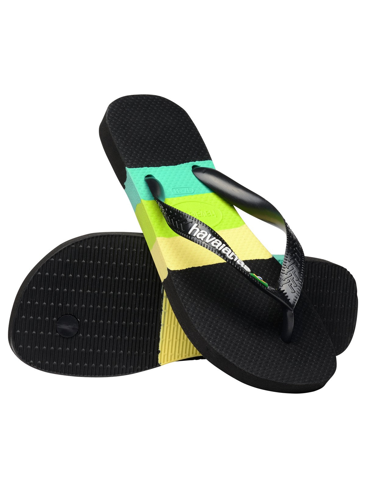 HAVAIANAS Infradito Unisex adulto Hav. Brasil Tech 4147239.1069 Nero gioboutiqueweb