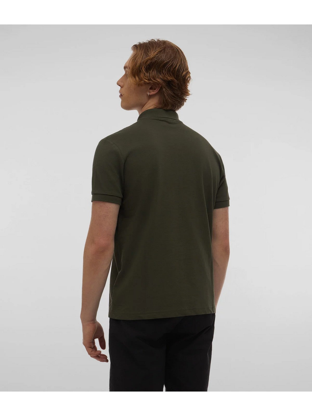T-shirt Refrigiwear et poteau masculin Kurt T25900 PX9032 E03560 Green