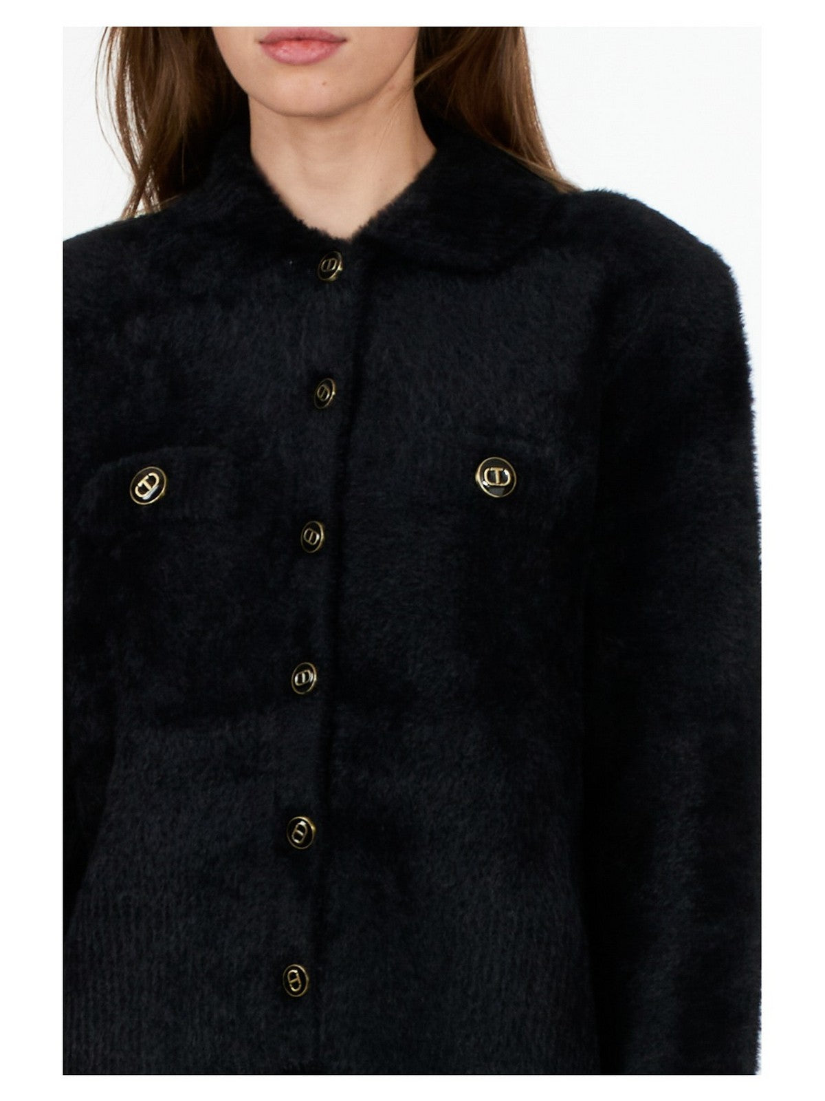 Twinset Cardigan Woman 232TT3181 00006 Negro