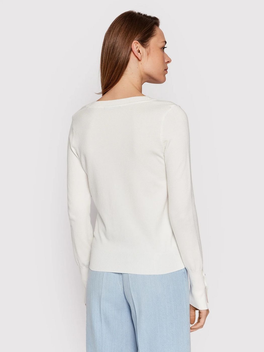 GUESS Cardigan Donna W2YR33 Z2V62 G012 Bianco gioboutiqueweb