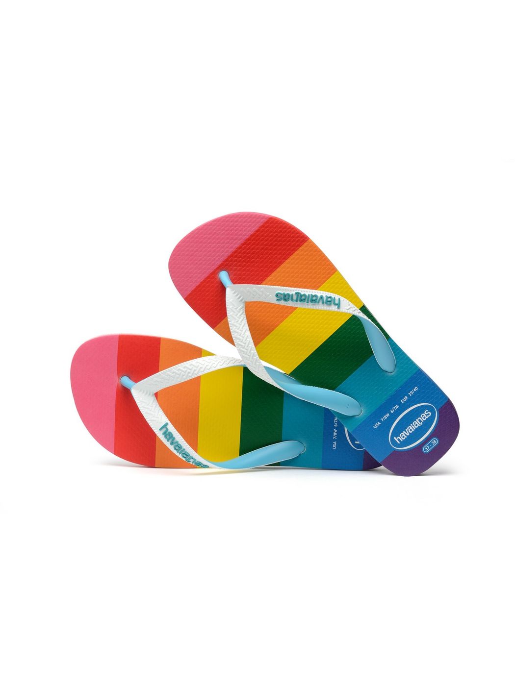 HAVAIANAS Infradito Unisex adulto Hav. Top pride allover 4145742.0031 Blu gioboutiqueweb