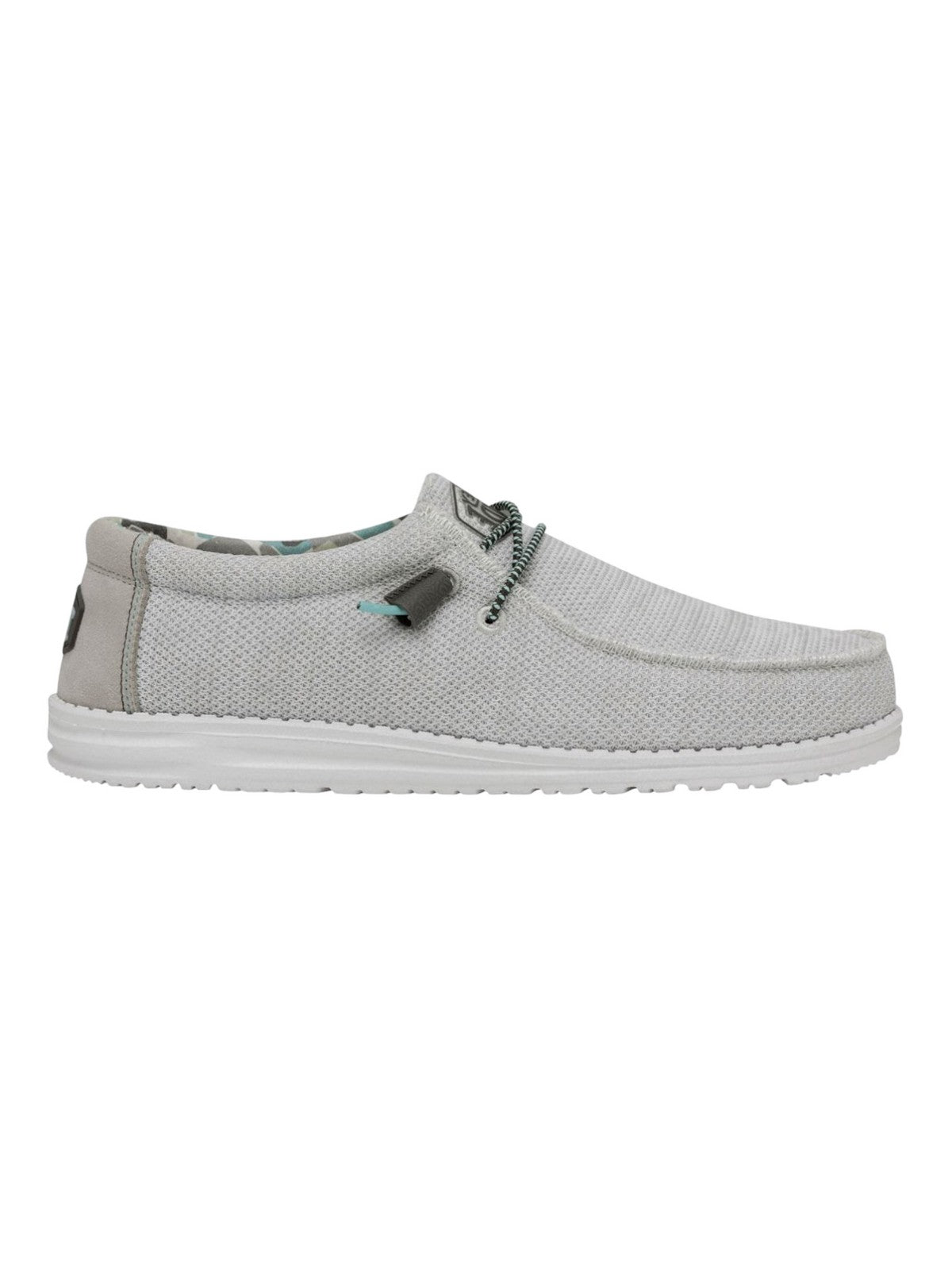 DUDE Mocassino Uomo Wally sox triple needl HD.40020 1KZ Bianco gioboutiqueweb