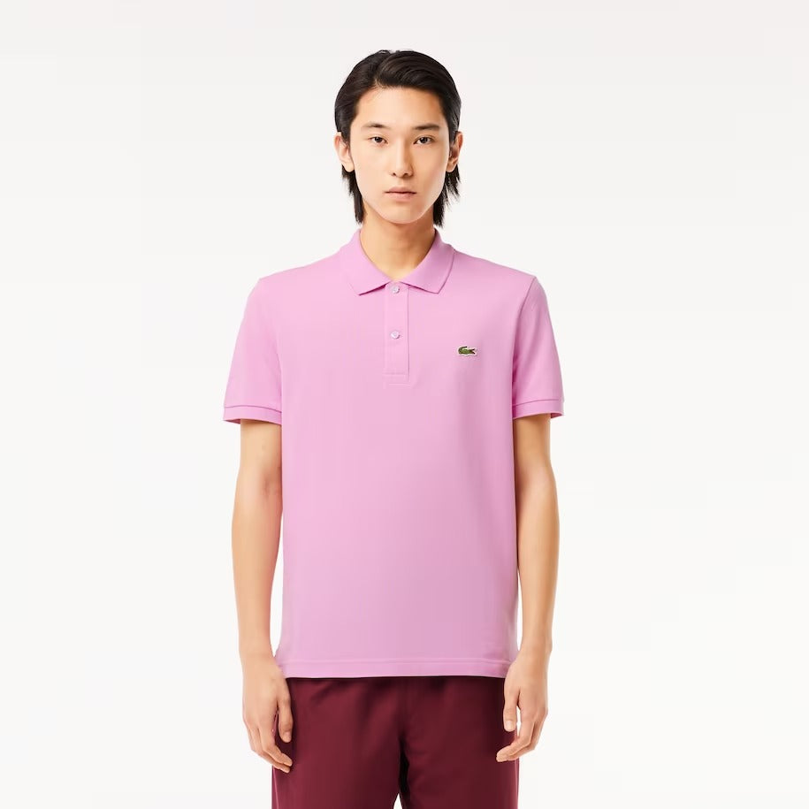 Lacoste T-shirt and men's pole Ph4012 IXV Rosa