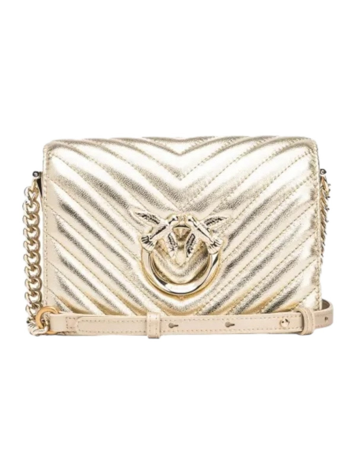 Pinko Woman Bag Love Click Mini 100067-A1JE IZZLB ORO