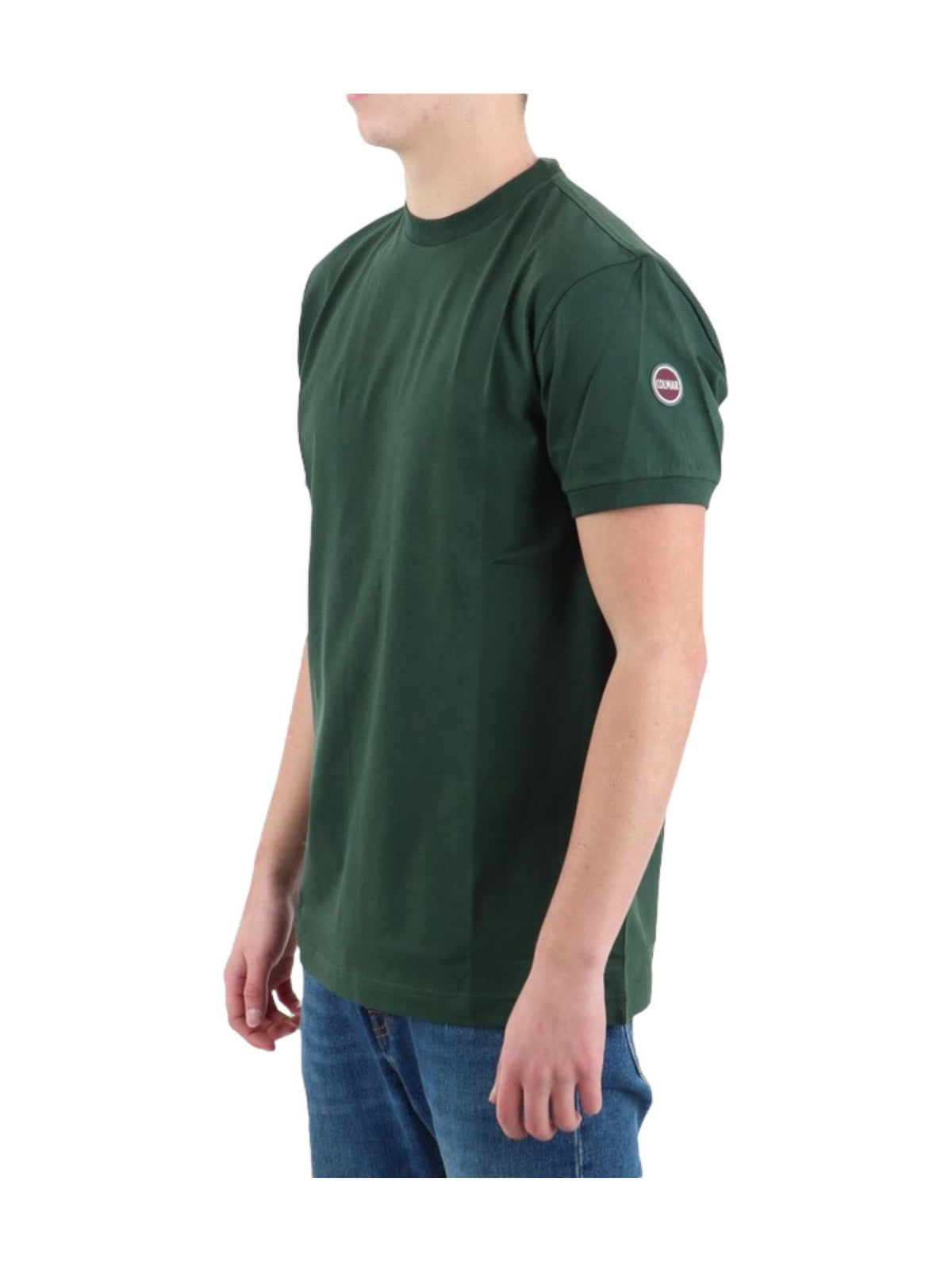 Colmar t-shirts and men's pole 7596 6sh 382 green