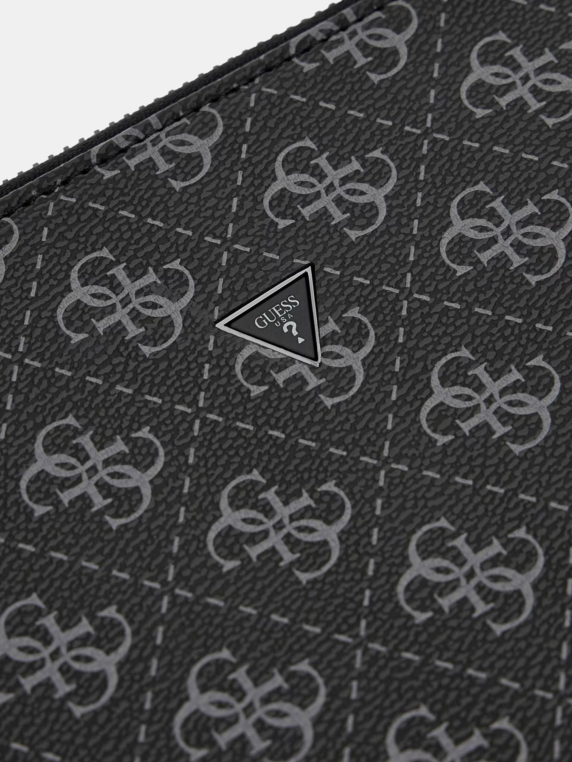 GUESS Pochette Uomo MILANO CLUTCH M PMBALO P5235 DAB DARK BLACK