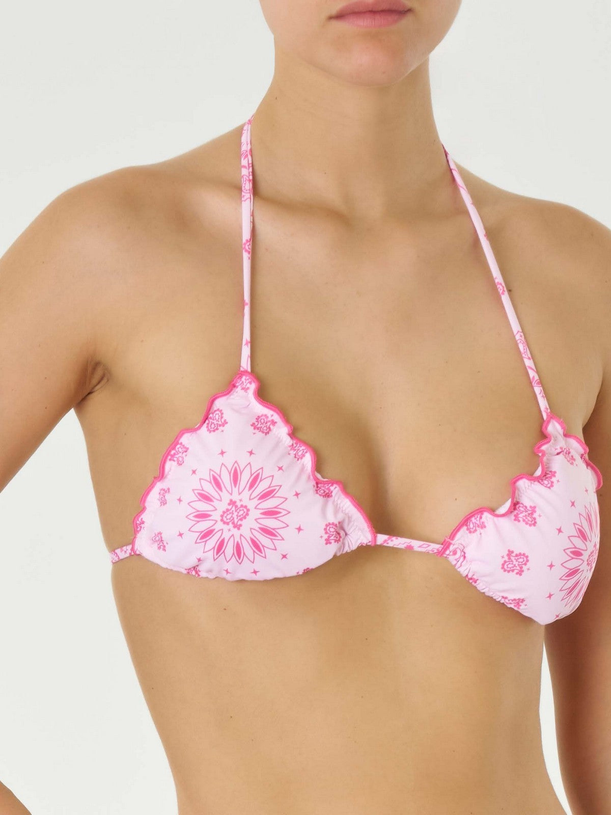 MC2 SAINT BARTH Costume da bagno Donna  SAGITTARIUS 03890H BANDANNA ROUND 21 gioboutiqueweb