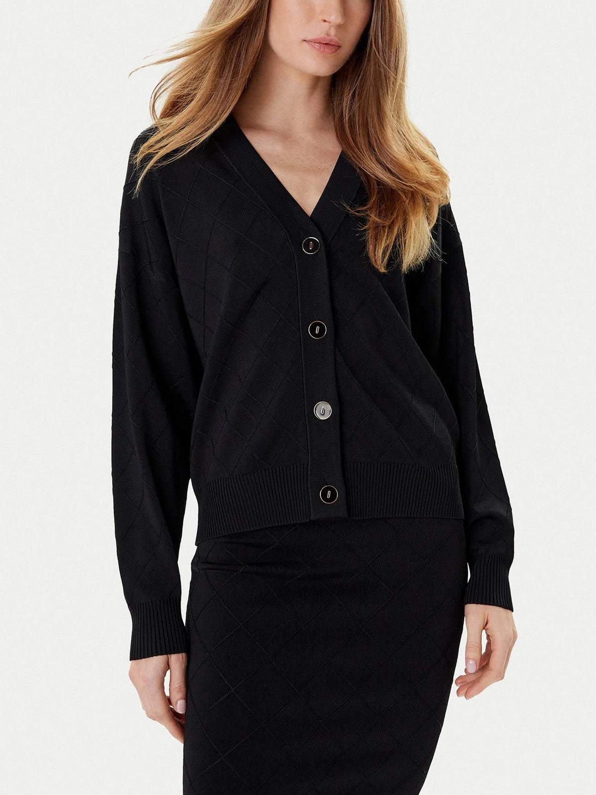 MARCIANO Cardigan Donna MILEY CARDI SWTR 5YGR13 5036Z JBLK Jet Black A996