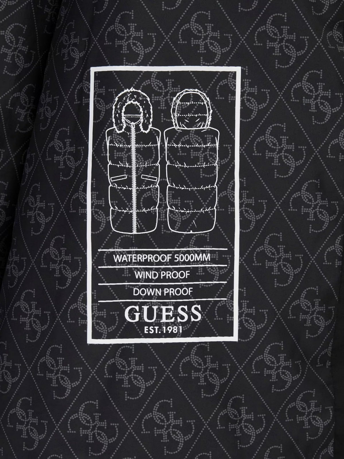GUESS Gilet Donna KATRINA SKI HOODY VEST W5BL81 W3282 JBLK Jet Black A996