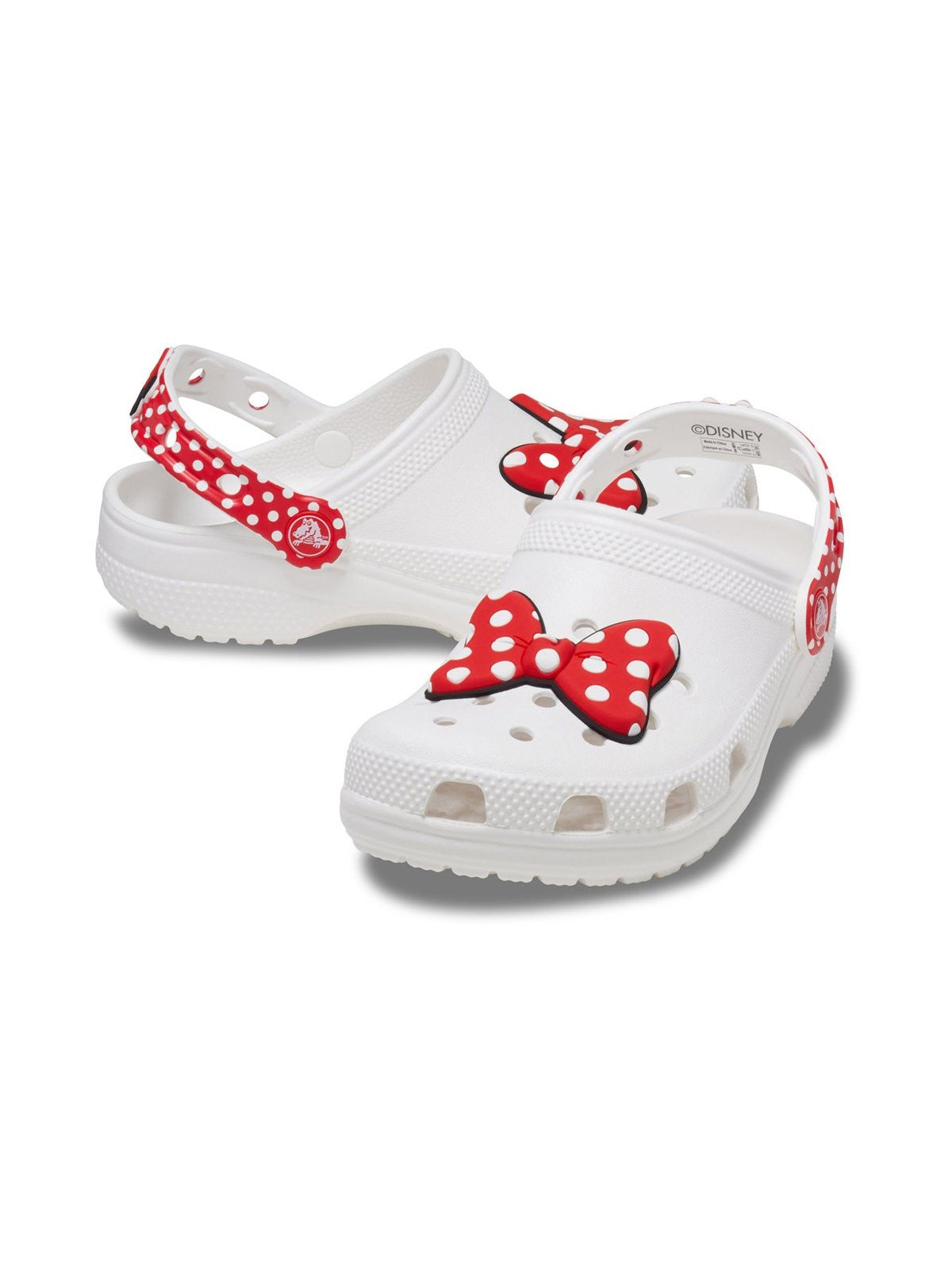 CROCS Chaussons pour filles et garçons Disney Minnie Mouse Classic K 208711 119 Blanc