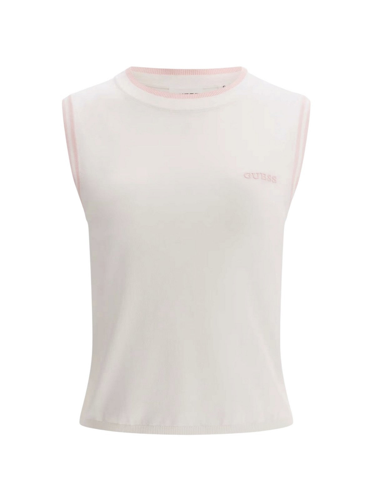 GUESS SPORT Top Donna GABRY CN SL TOP SWTR V6GR02 Z0723 A10F NEIGE WHITE