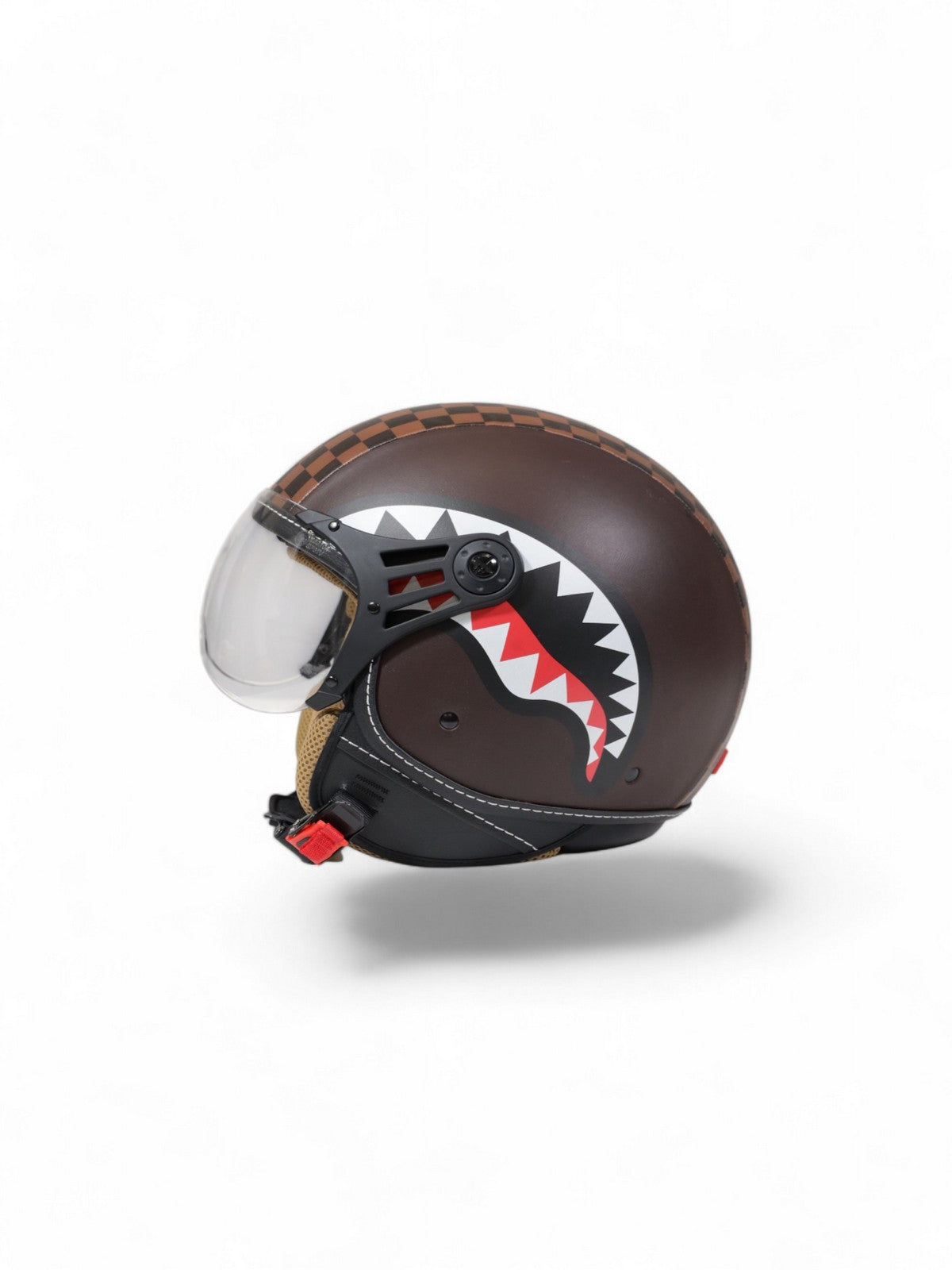 SPRAYGROUND Casco Uomo SHARKS IN PARIS HELMET OP01BROWN MARRONE