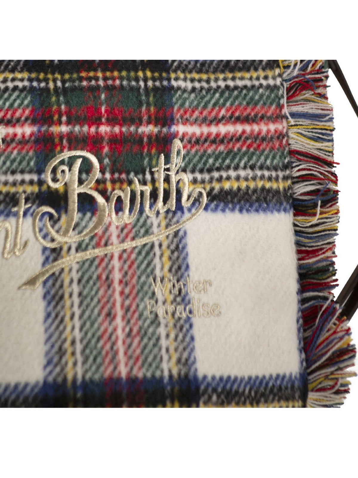 MC2 SAINT BARTH Borsa Donna  COLETTE WOOL 01361I TARTAN 10OR EMB