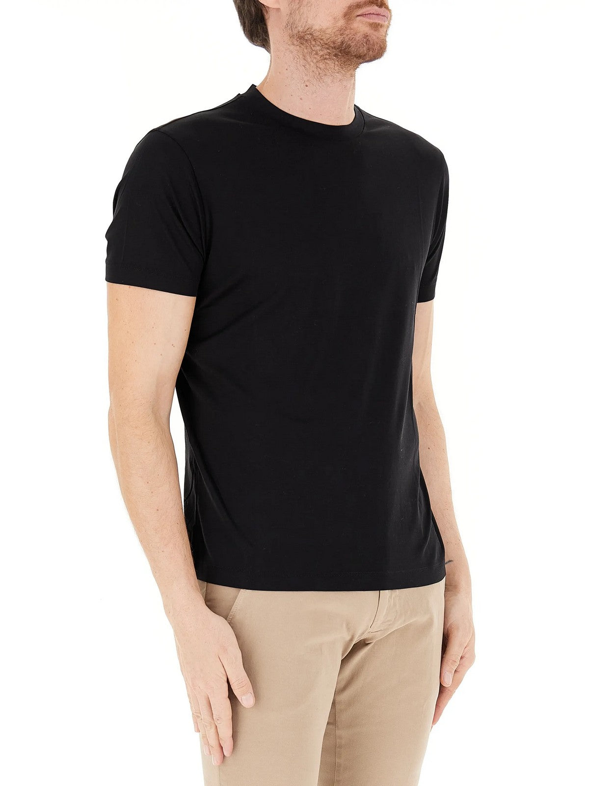 EMPORIO ARMANI T-shirt Uomo  8N1TE8 1JUVZ 0999 Nero gioboutiqueweb