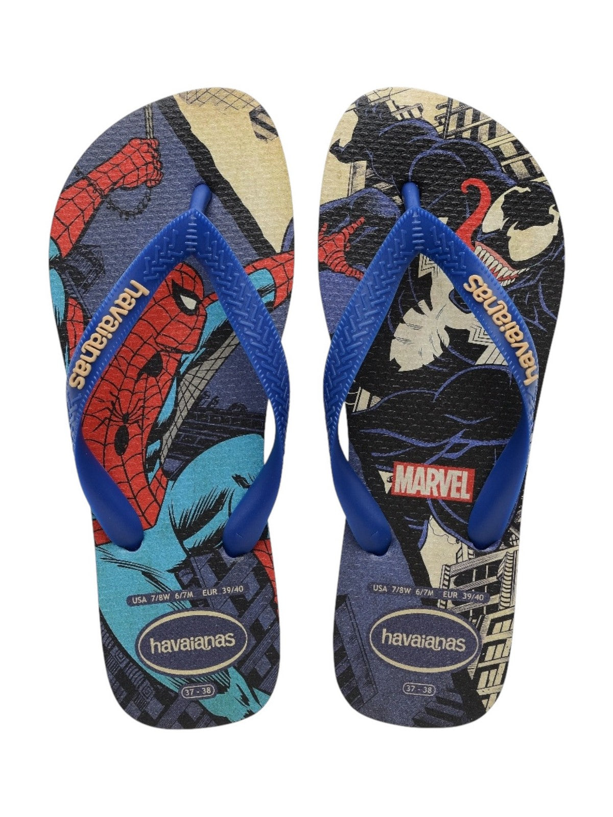 HAVAIANAS Infradito Uomo Hav. Top Marvel Classic 4147012.2711 Blu gioboutiqueweb