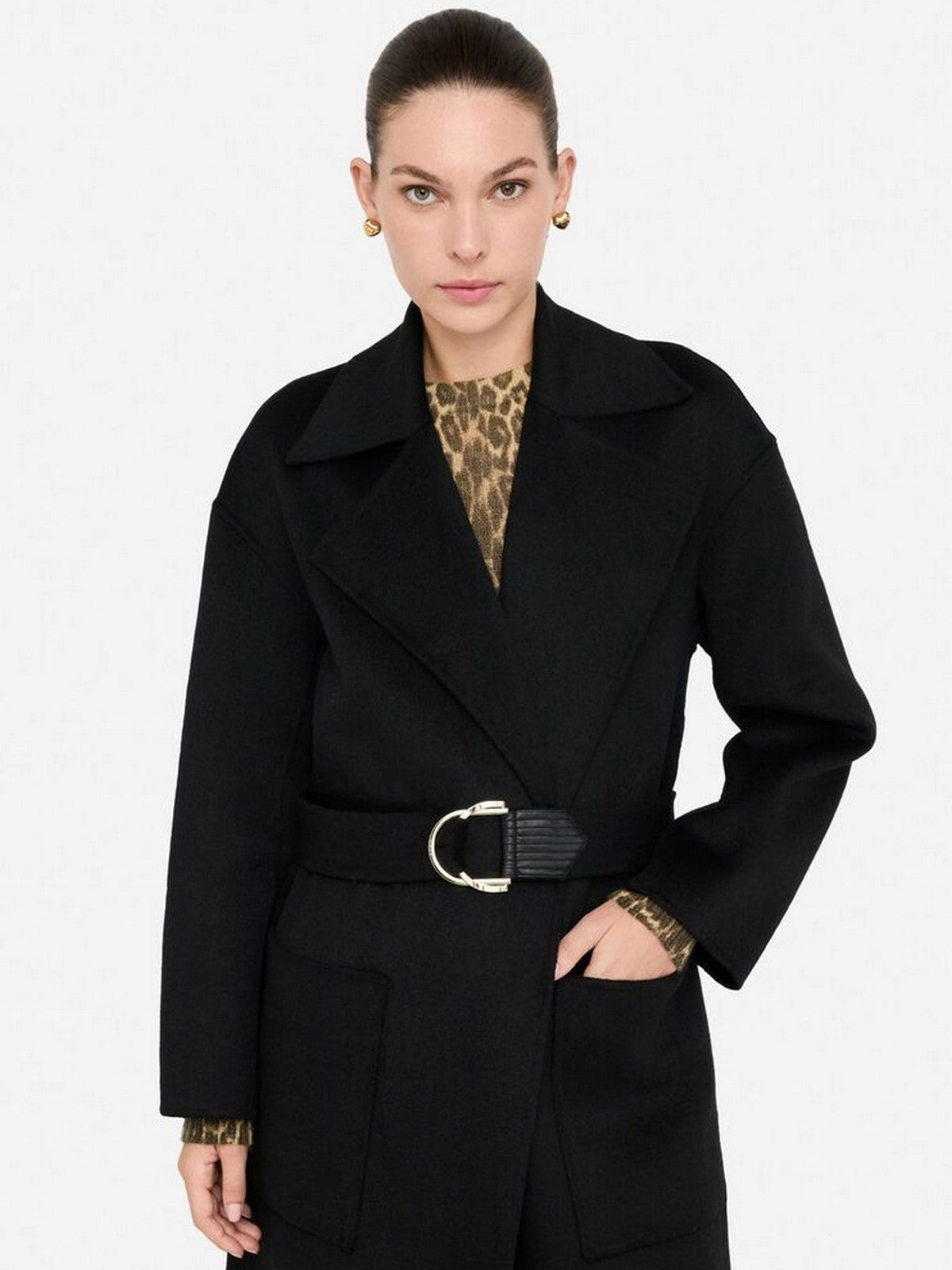 LIU JO BLACK Cappotto Donna  CF5283T4627 22222 Nero