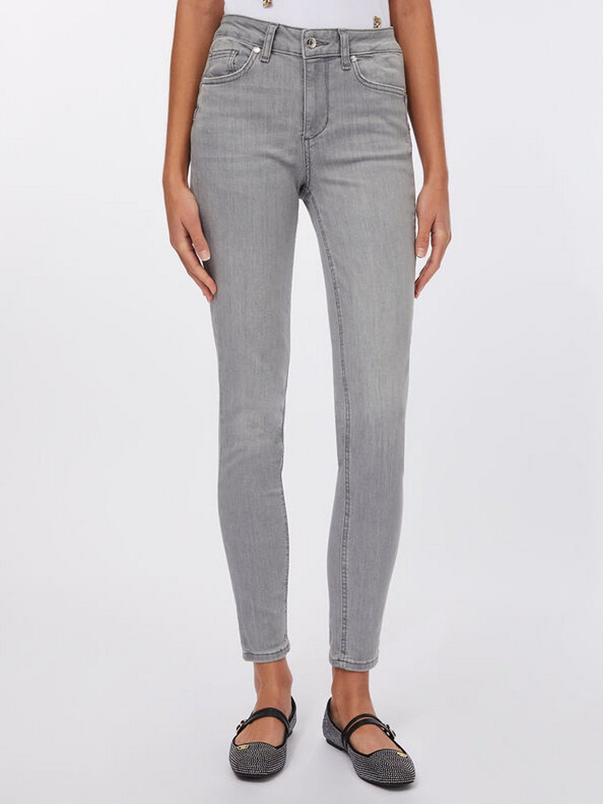 LIU JO BLUE DENIM Jeans Donna  UXX037D4811 88255 Den.Grey surprise wa