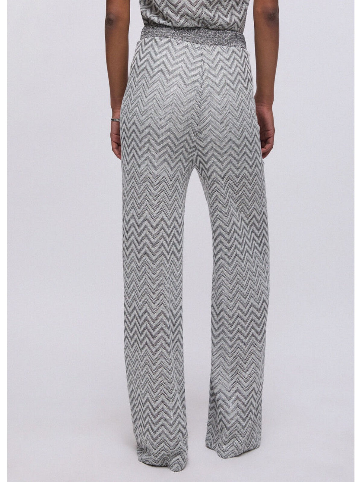 LIU JO BEACHWEAR Pantalone Donna  VA6176J3878 C3887 Nero/silver lux