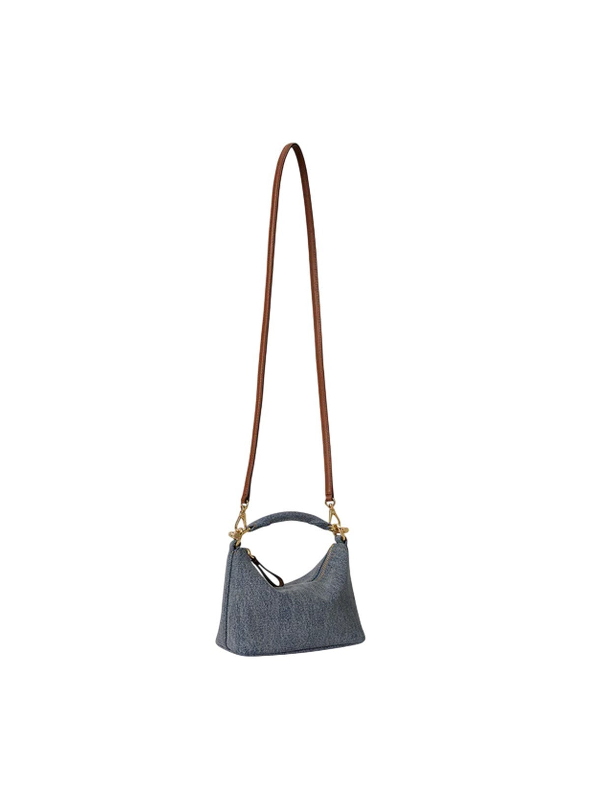 LAUREN RALPH LAUREN Borsa Donna BLKE MINI SH-SHOULDER BAG-SMALL 431P10532 001 BLUE/LAUREN TAN
