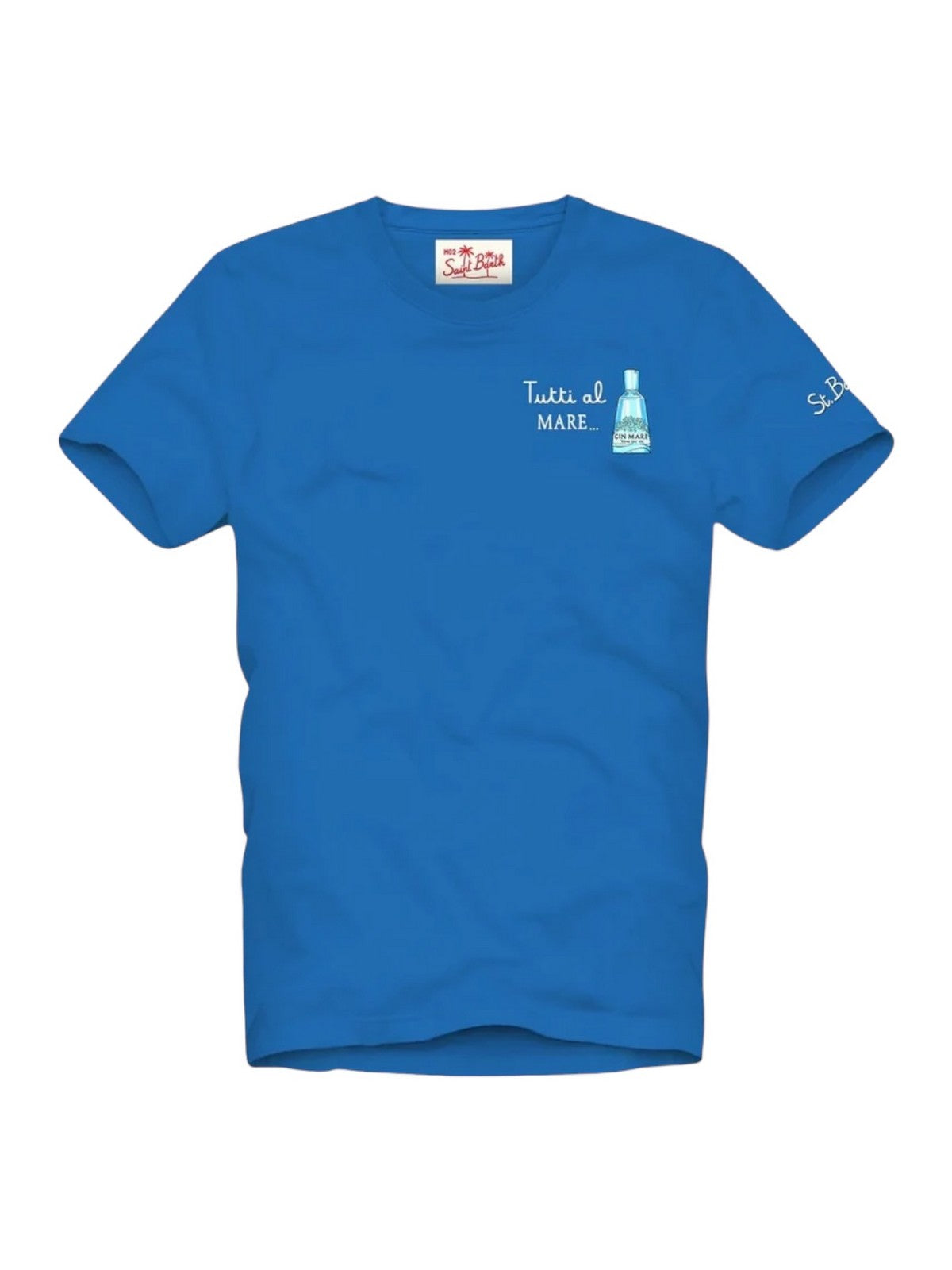 MC2 SAINT BARTH T-Shirt e Polo Uomo  TSHIRT MAN 03789F Blu
