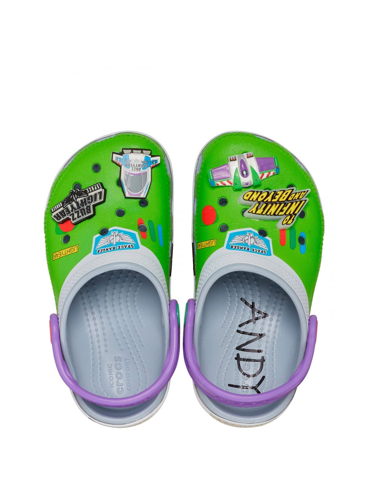 Crocs Ciabatta Dzieci i nastolatki Toy Story Buzz Classic Clog T 209857 OID Blu