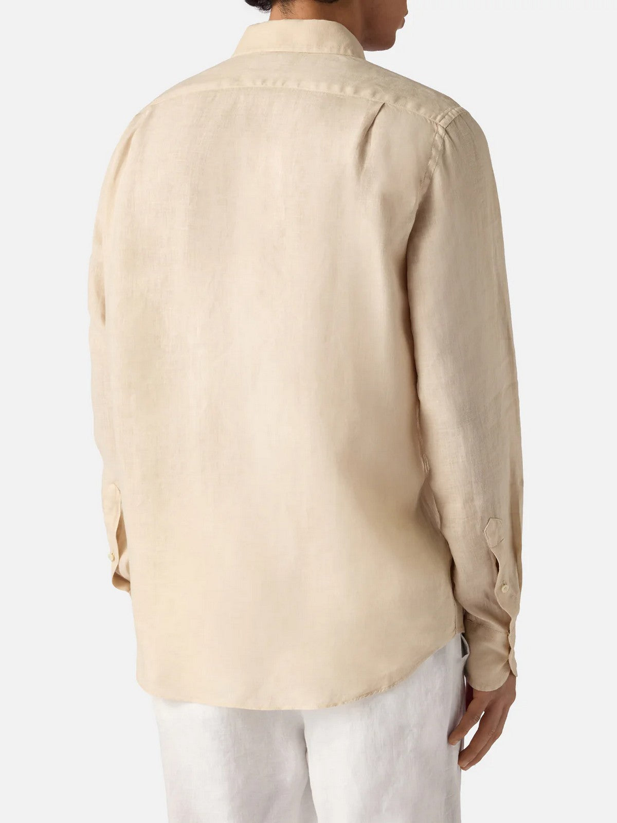 MC2 SAINT BARTH Camicia Uomo  RAPHAEL 01139L LINEN 11 BEIGE