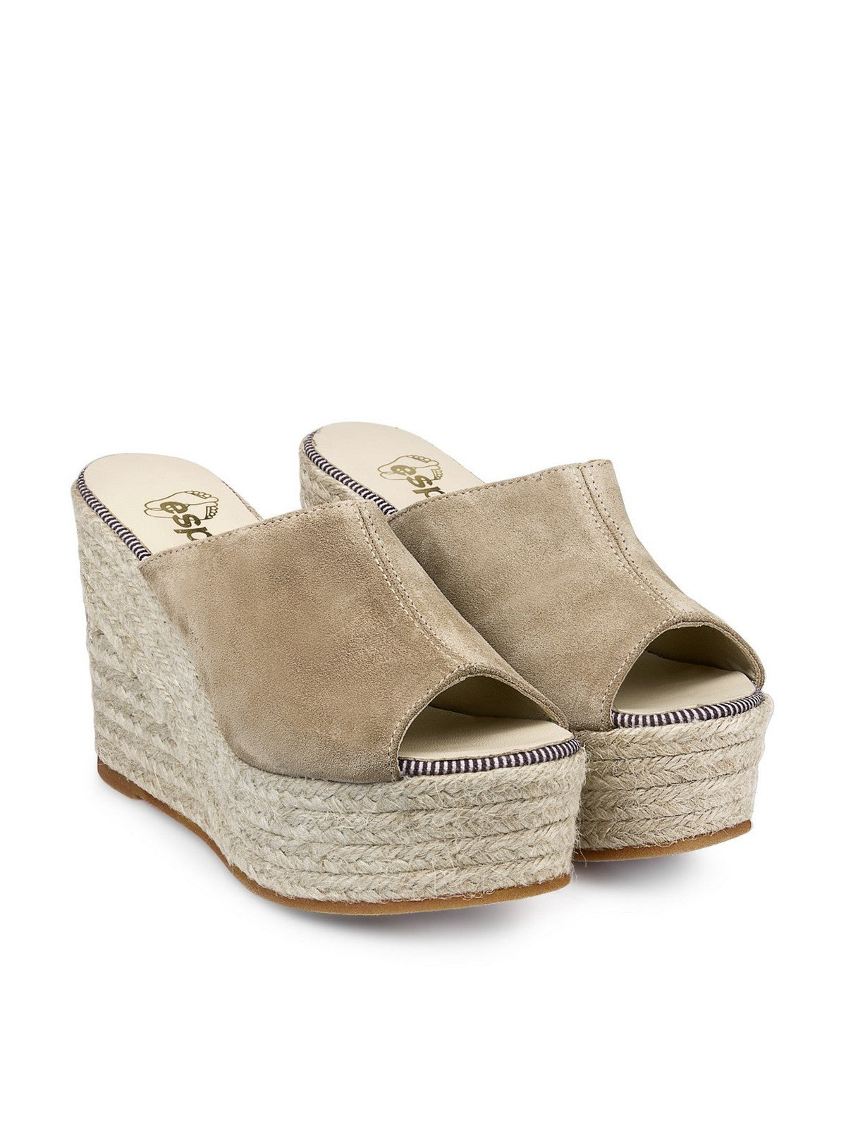 ESPADRILLES Sandalo Donna FLASH VELOUR 11558013 SUGHERO