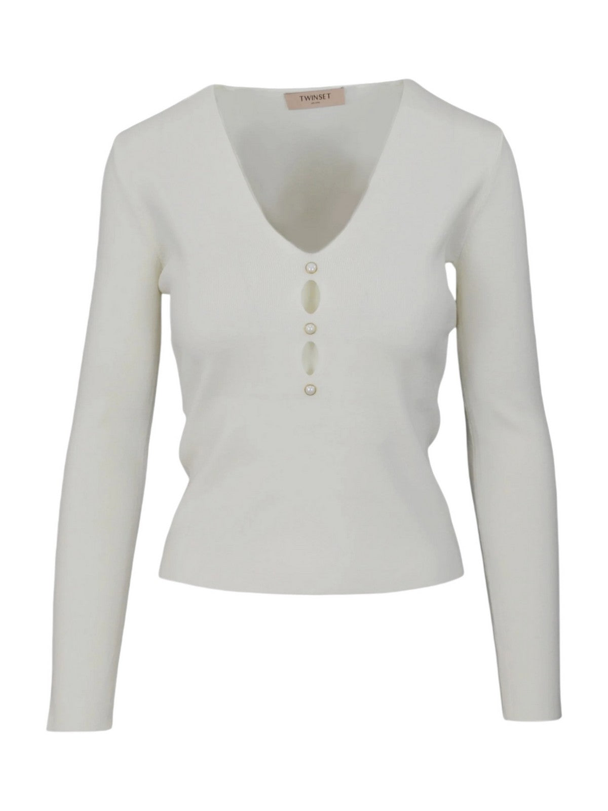 TWINSET Maglia Donna  242TP3312 00282 Bianco