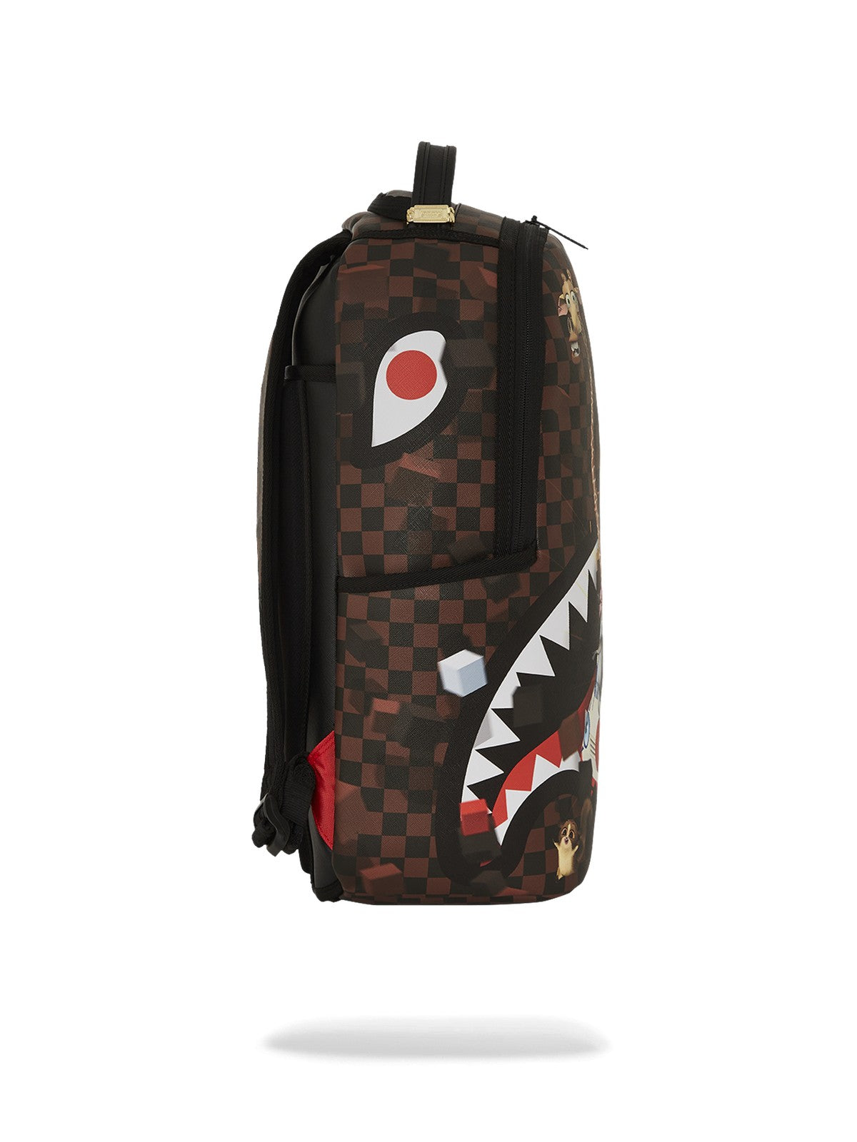 SPRAYGROUND Zaino Uomo MADAGASCAR CHECKER SMASH DLXSV BACKPACK 910B7681NSZ Nero