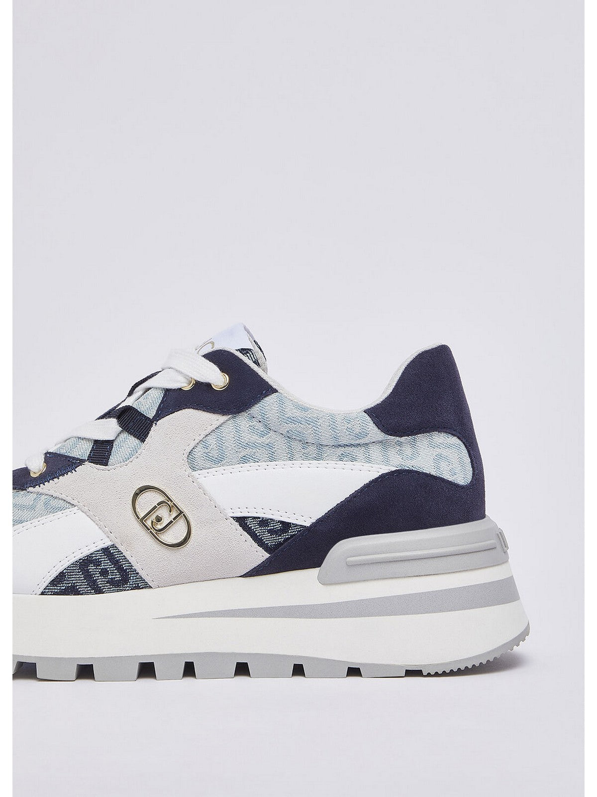 LIU JO Sneaker Donna  BA6035PX827 S3361 DENIM/WHITE