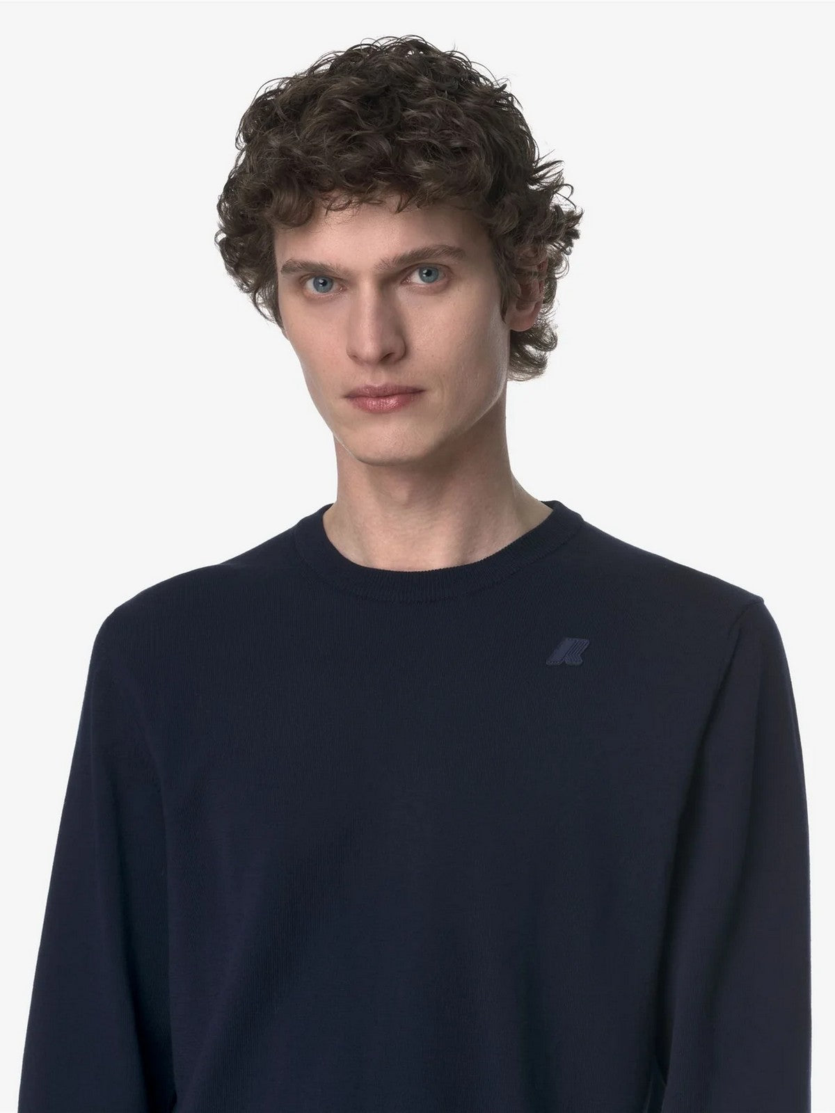 K-Way Sébastien Cotton PS K4122YW K89 Blue Shirt