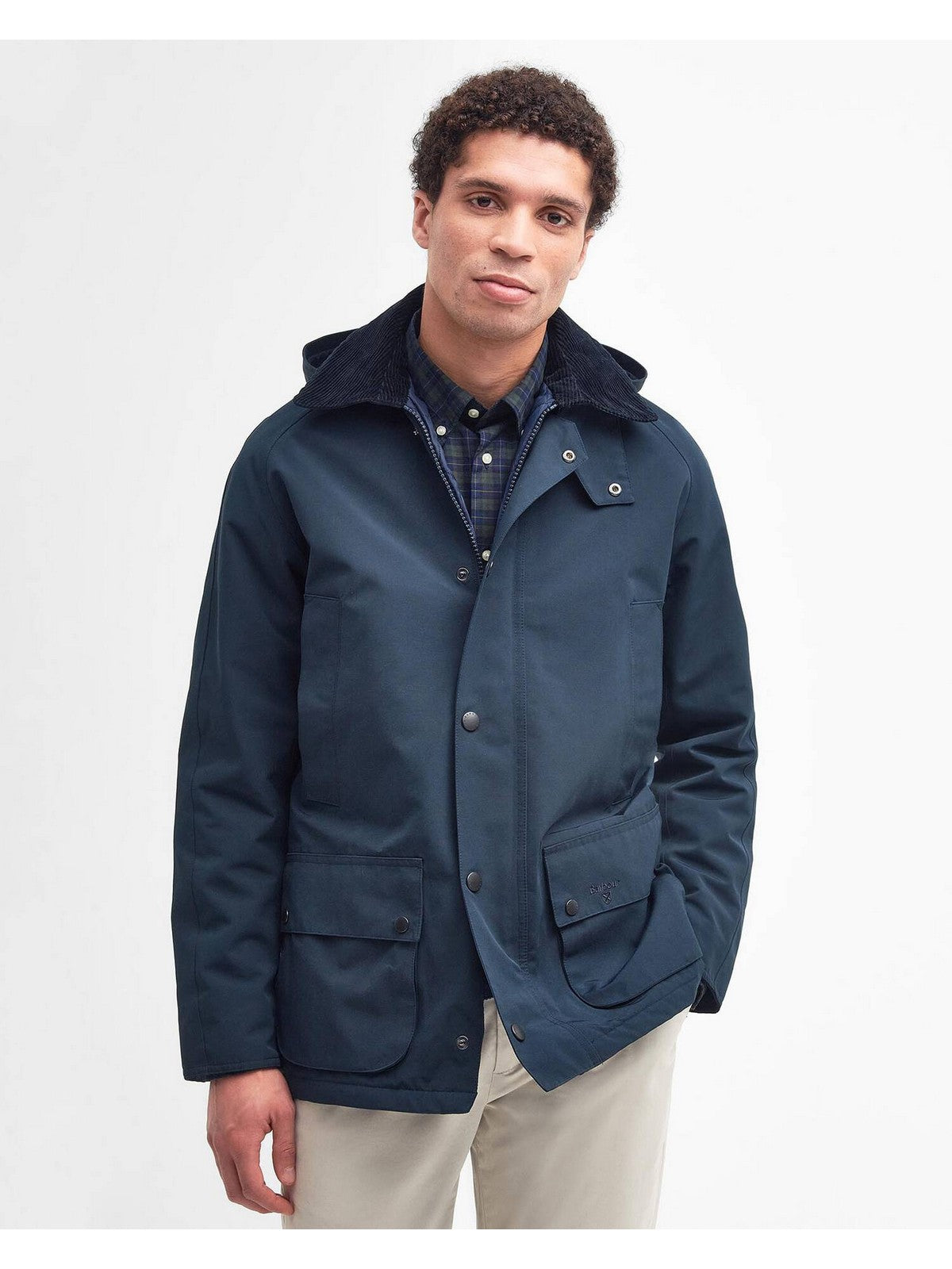 BARBOUR Herrenjacke WINTER ASHBY MWB1001 NY51 NAVY