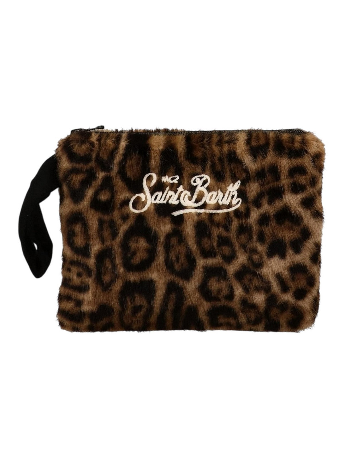 MC2 SAINT BARTH Pochette Donna  PAREASY FUR 00241I LEOPARD 11 EMB