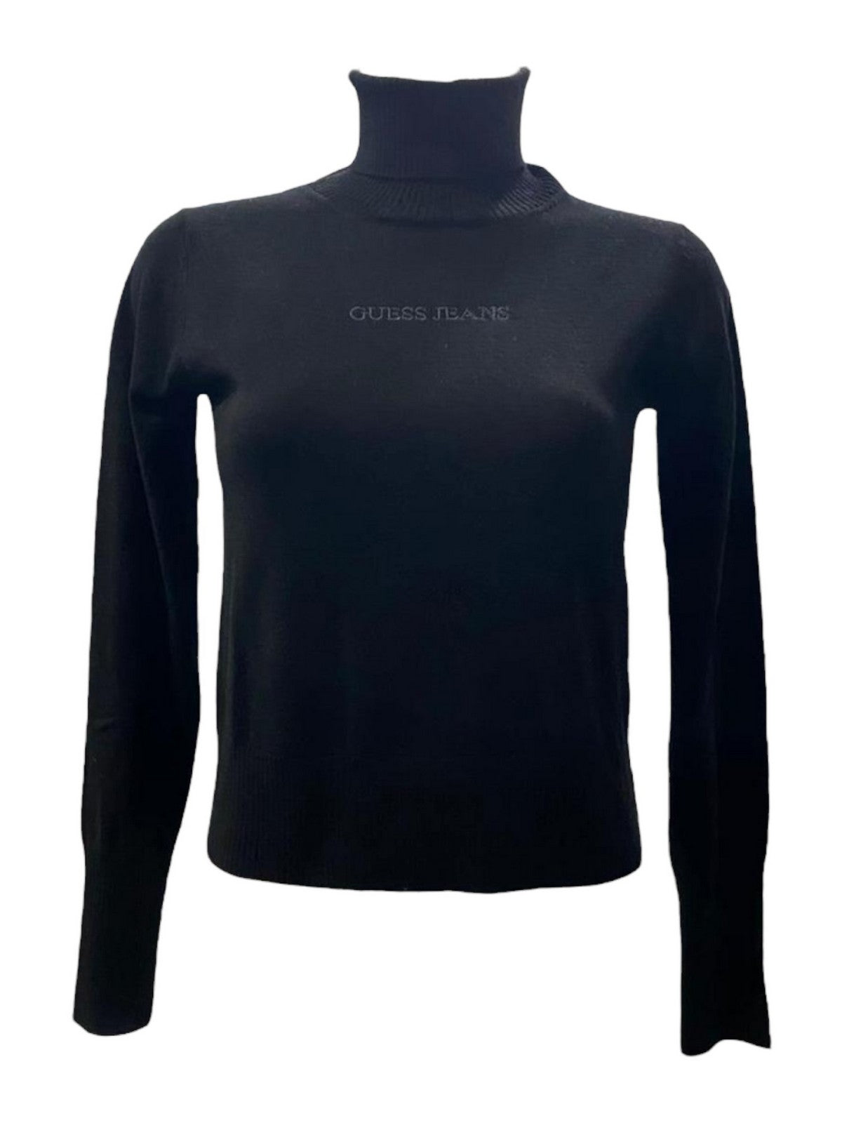 GUESS Maglione dolcevita Donna GJ LS TN GUESS J EMB SWTR W4BR15 Z3HO2 JBLK Nero gioboutiqueweb