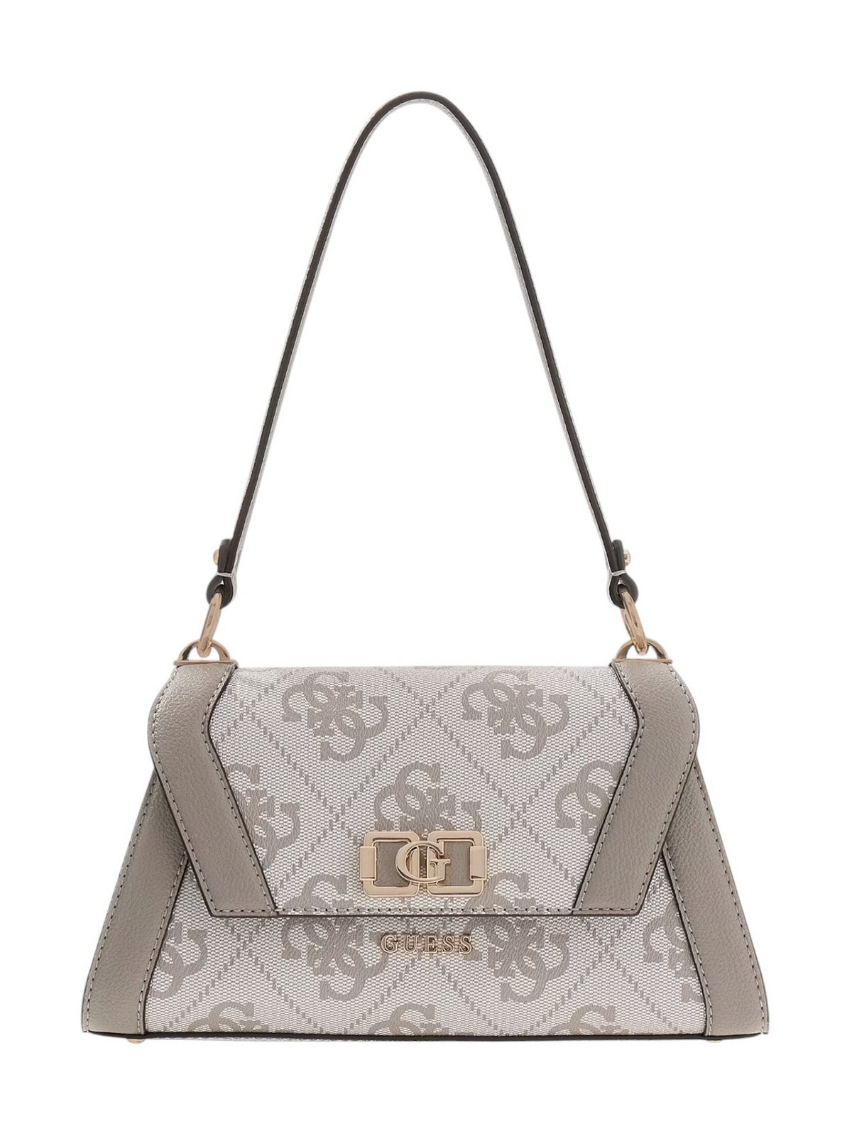 GUESS Borsa Donna KARNILLA LOGO FLAP SHLDR BAG HWOS99 01190 DKO DARK TAUPE LOGO