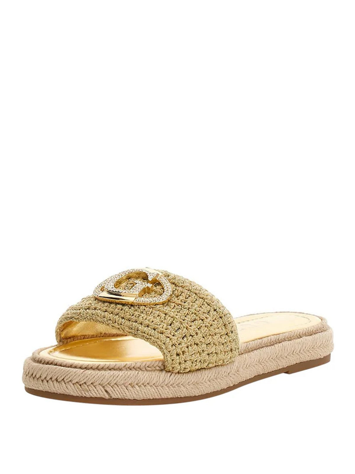 GUESS Sandalo Donna KAYLIS FLJKLI FAB03 GOLD GOLD